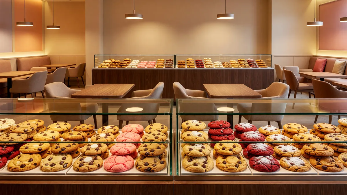 Pair of Crumbl Cookies Franchise Stores