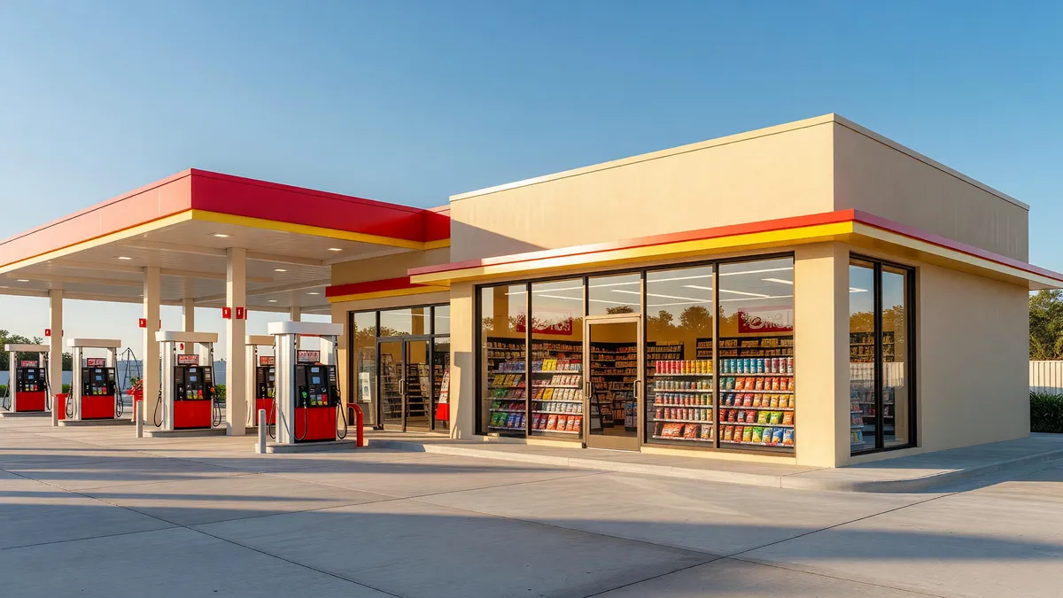 SG 11816 Florida Ft Myers Arcadia Branded Gas Station C Store