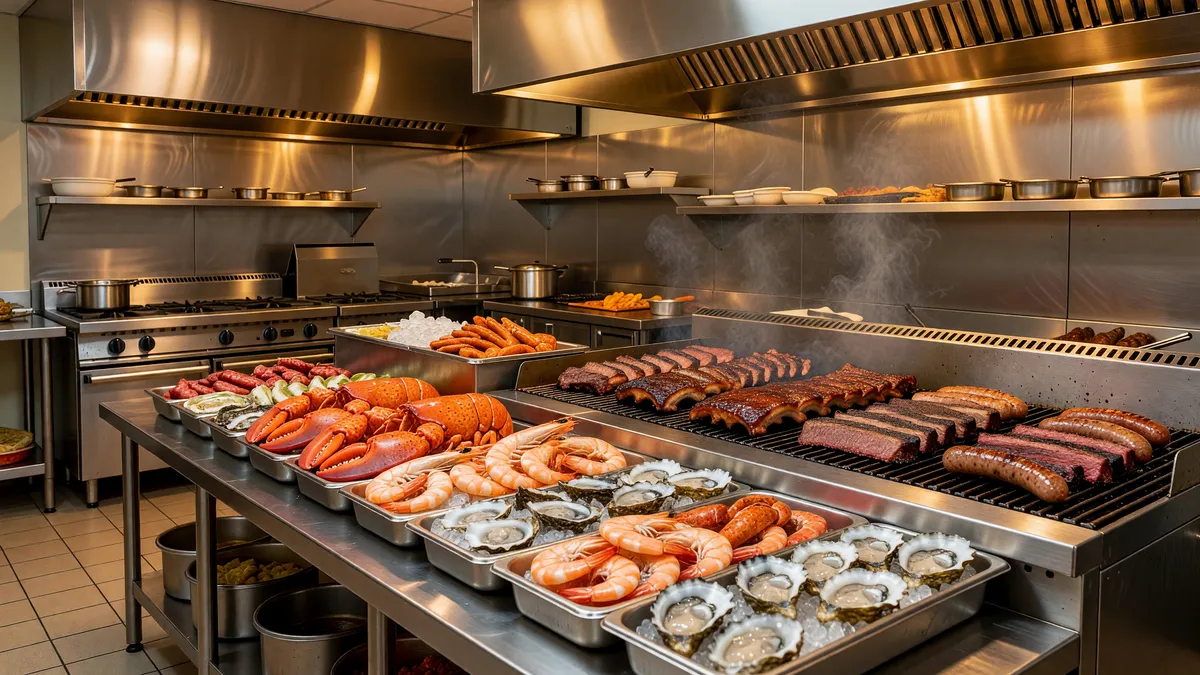 Established Seafood and BBQ Takeout Business