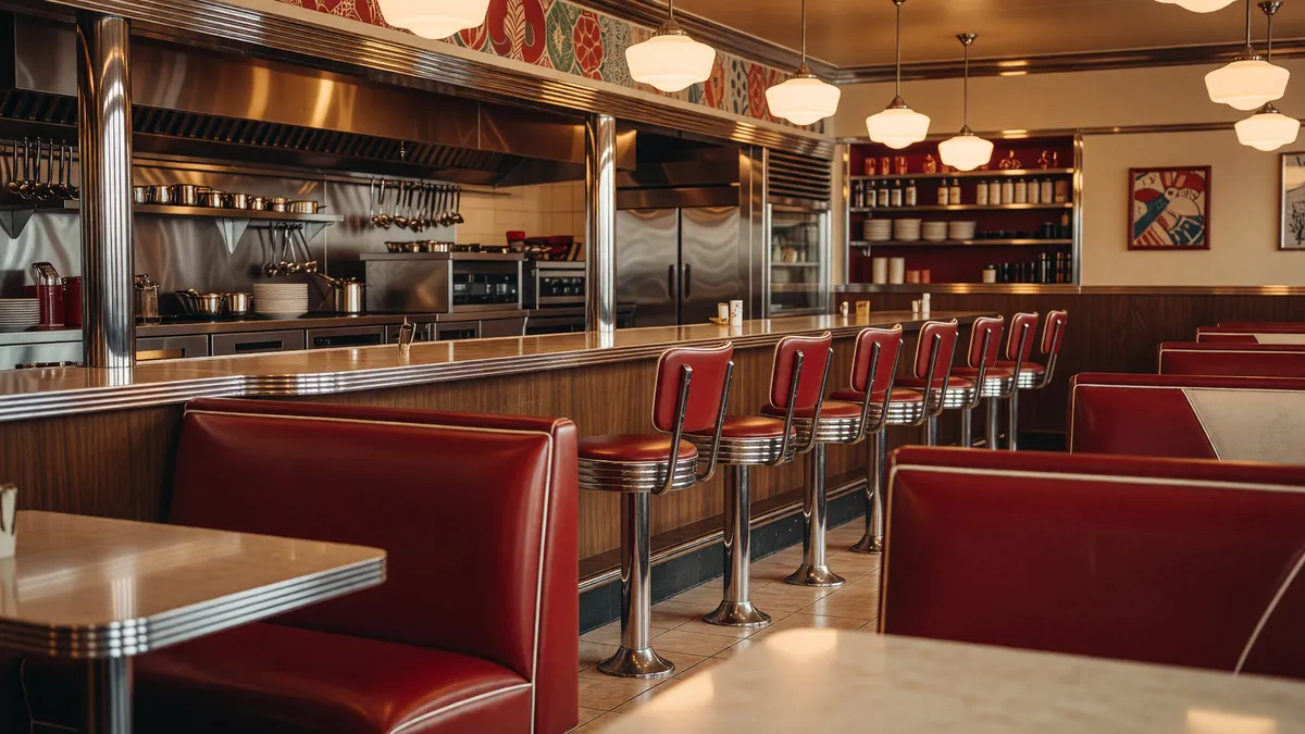 Established American Diner for Sale