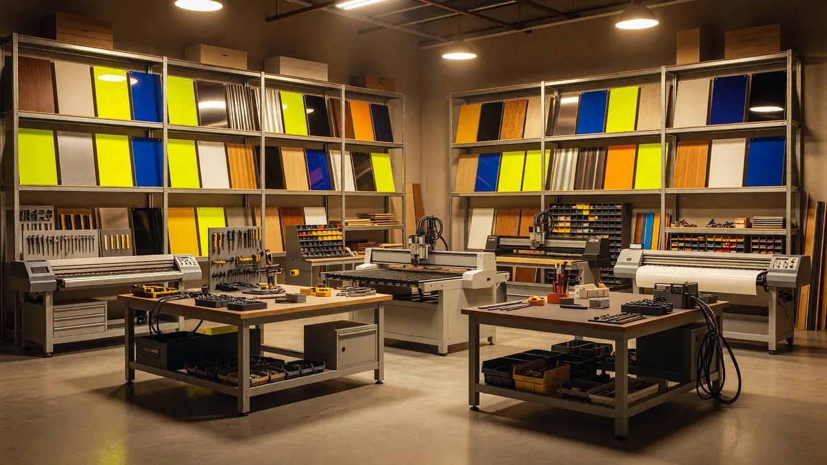 Established Custom Sign Manufacturing Business