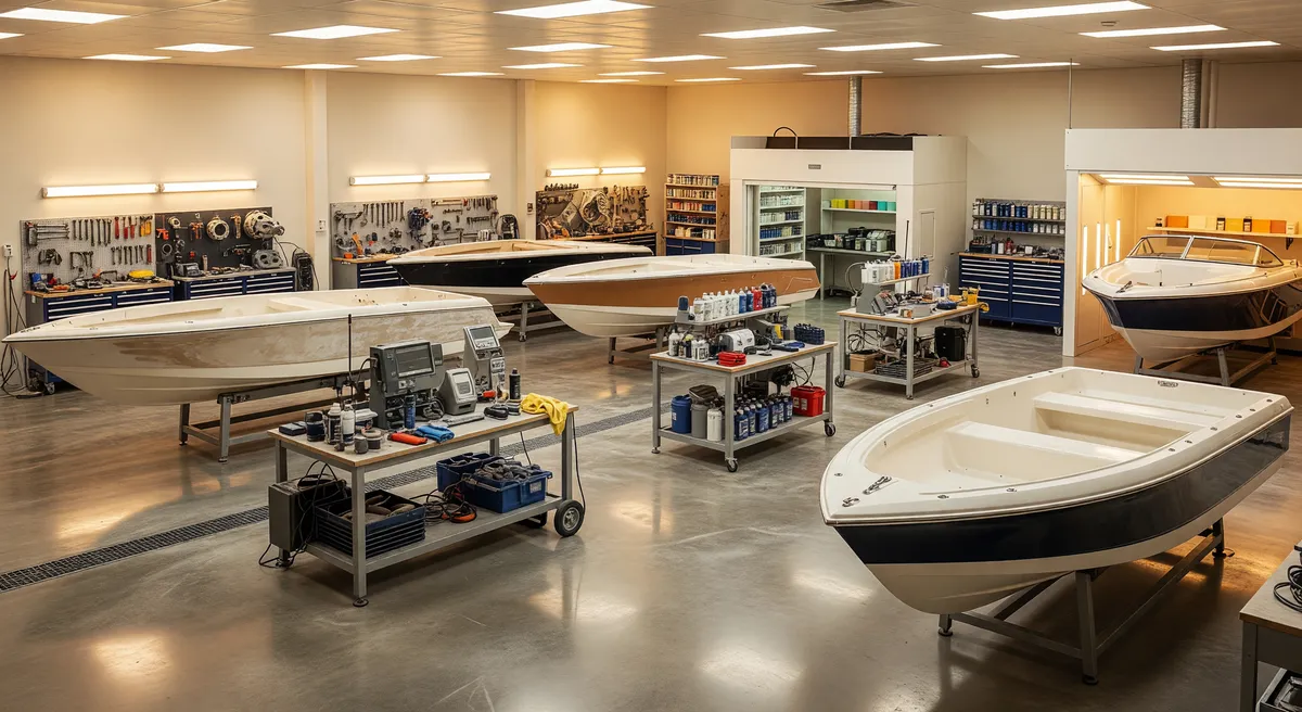Boat Repair, Refinishing & Storage Business in Carson City