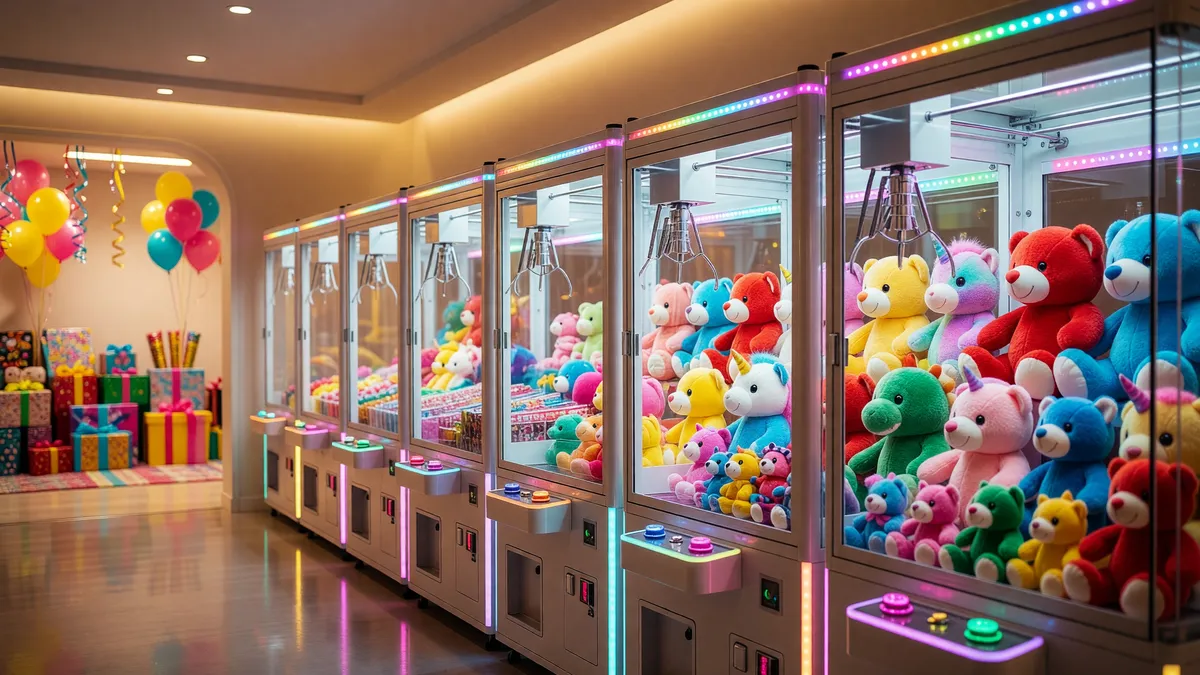 Thriving Claw Machine Arcade in Las Vegas