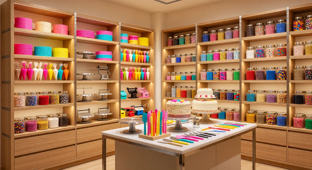 Specialty Cake Decorating Supply Store with Loyal Online Following
