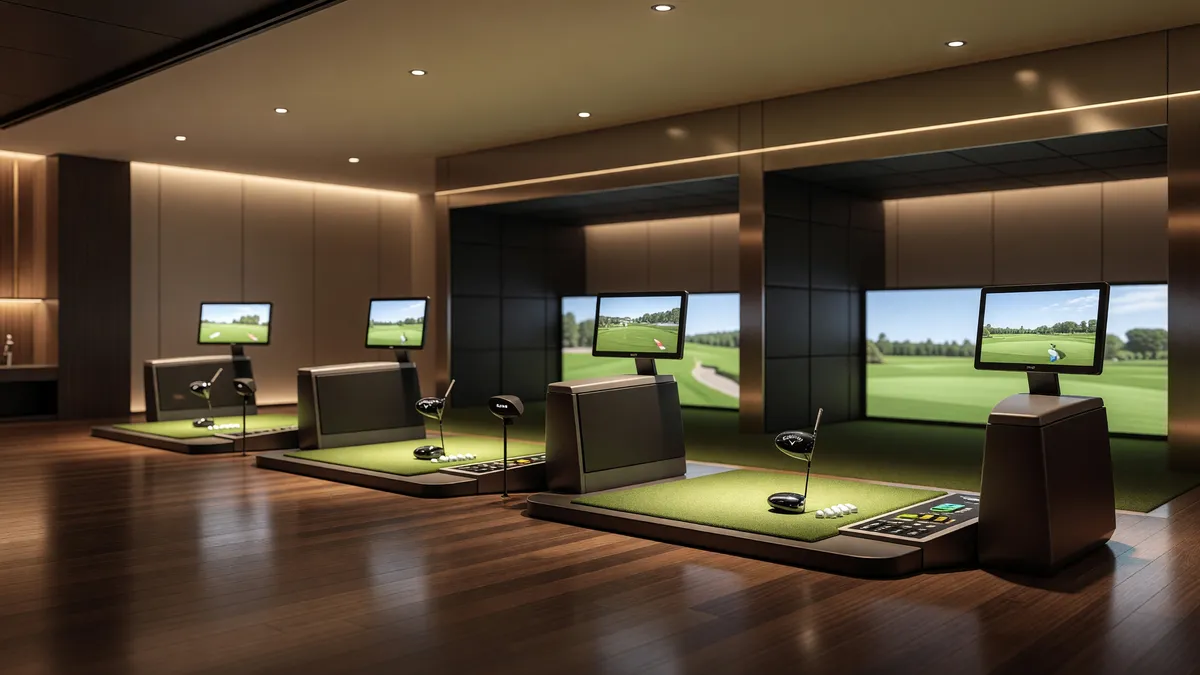 Turnkey Indoor Golf Simulator Business for Sale