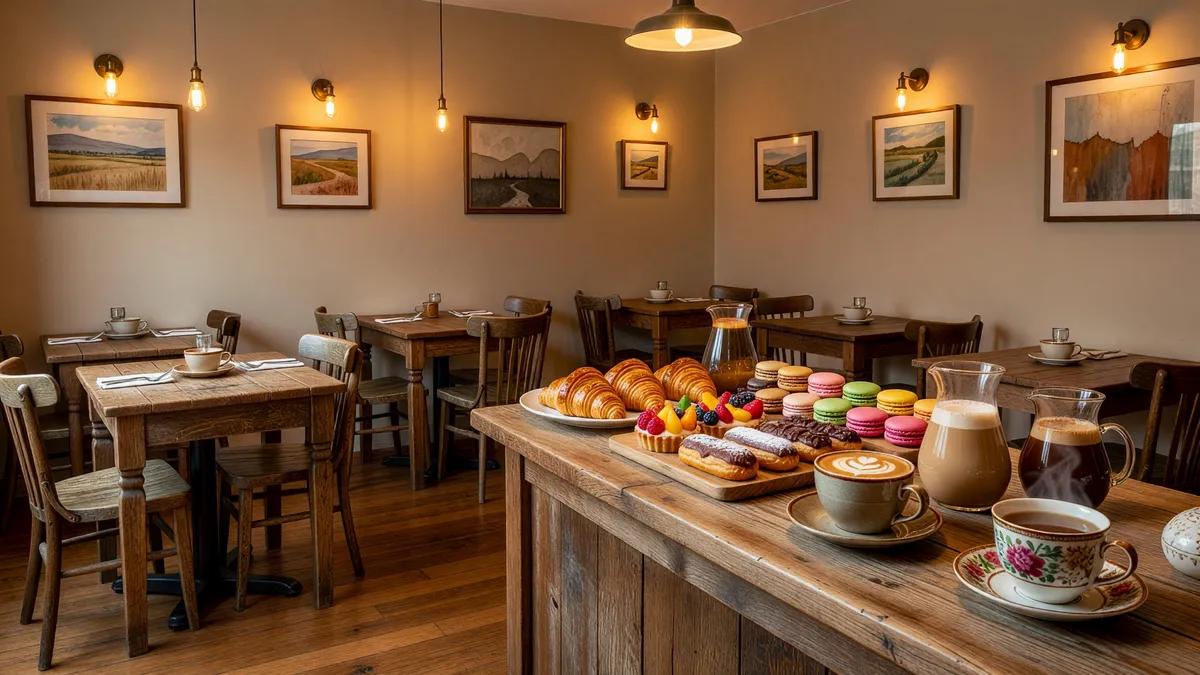 Community-Focused Cafe Offering Pastries, Teas, & Specialty Drinks in Chinatown