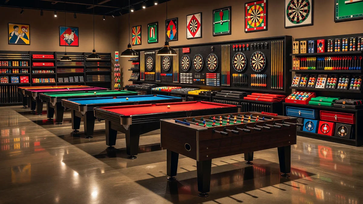 15-Year Game Room Retailer with Exclusive Deals