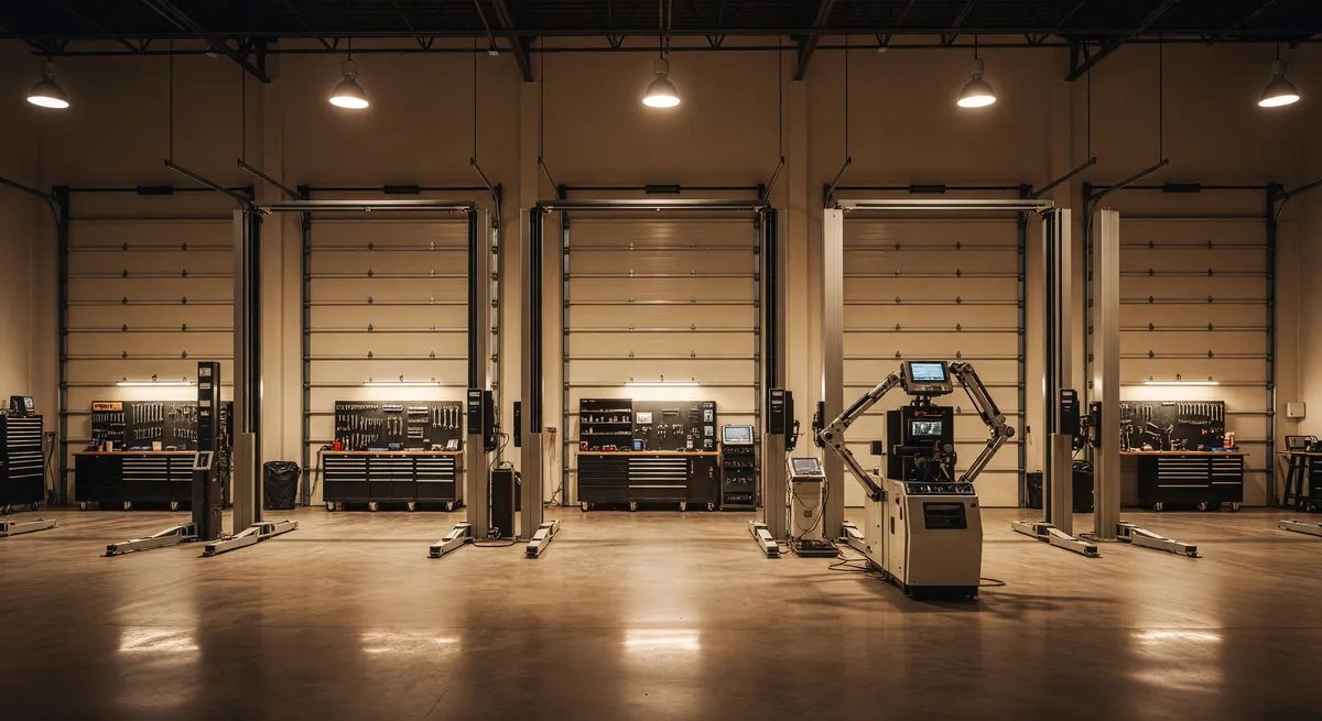 Auto Repair Shop with Inspection Machine and High Upside Potential