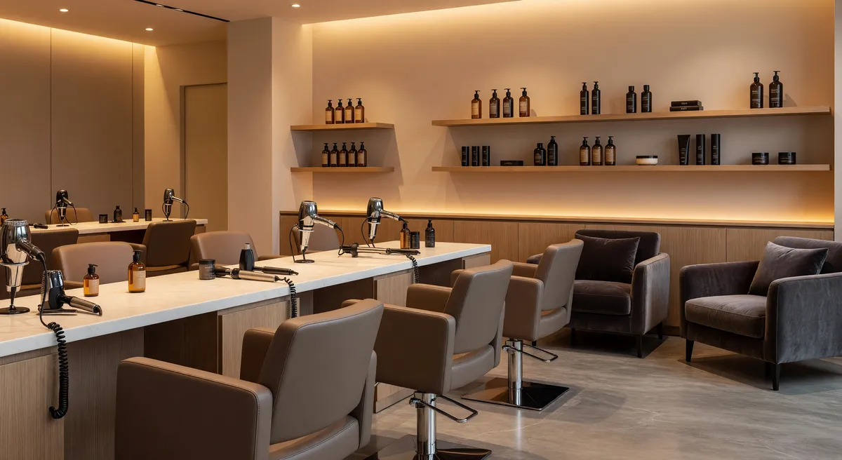 This Full Service Salon Is Turnkey And Beautiful