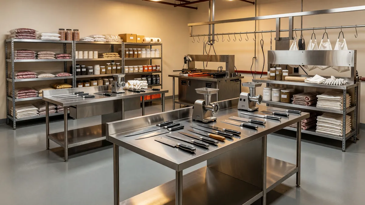 Wild Game Processing: Work the 5 Month Season. No Licensing.