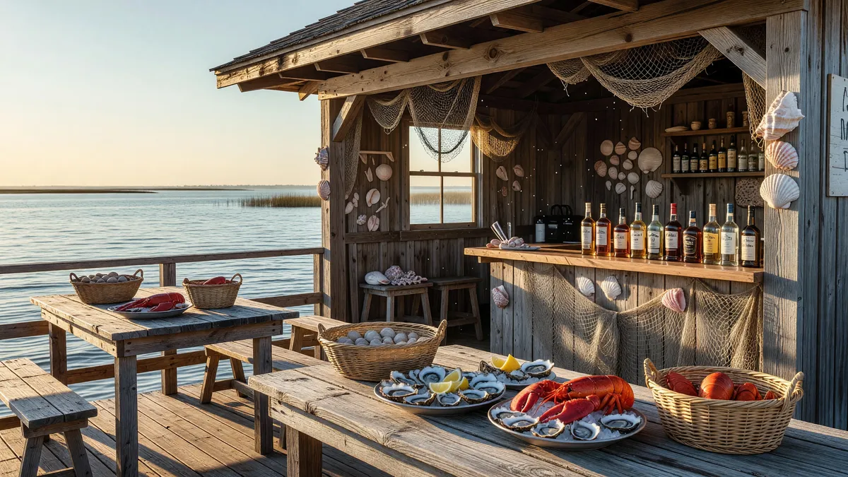 Waterfront Clam Shack Offering Full Liquor License