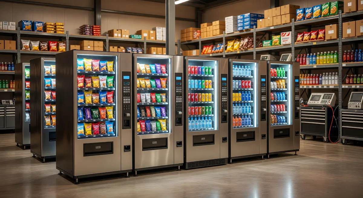 Established Vending Machine Business for Sale