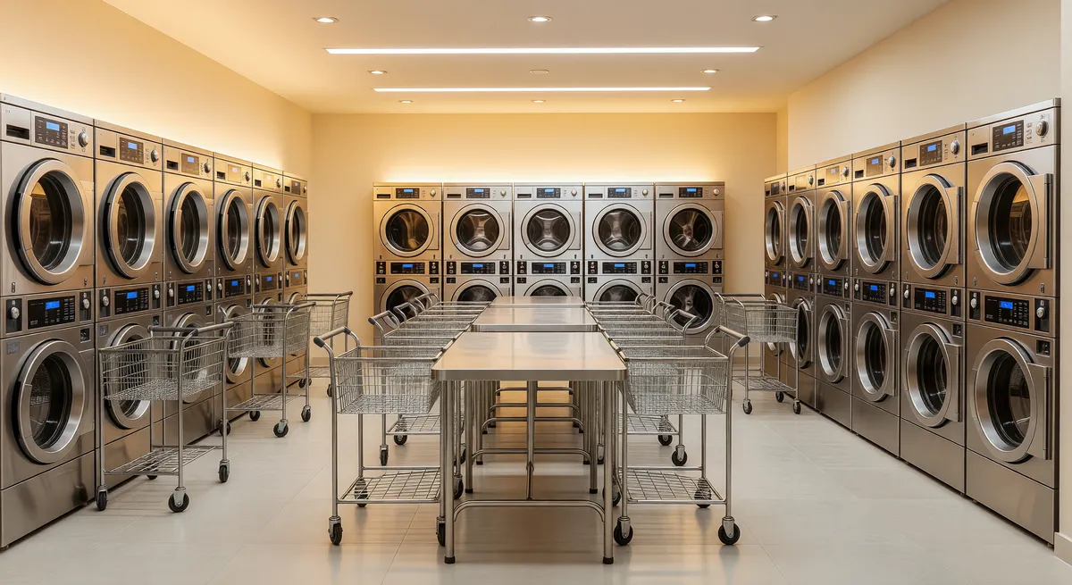Profitable Laundromat Business with 243 Machines for Sale