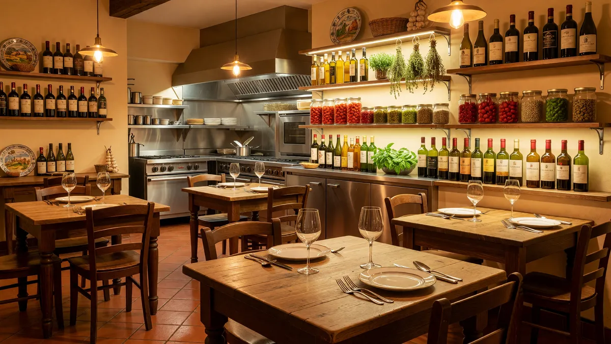 Restaurants : Italian Restaurant - Listing Number: BBF-8018-00099