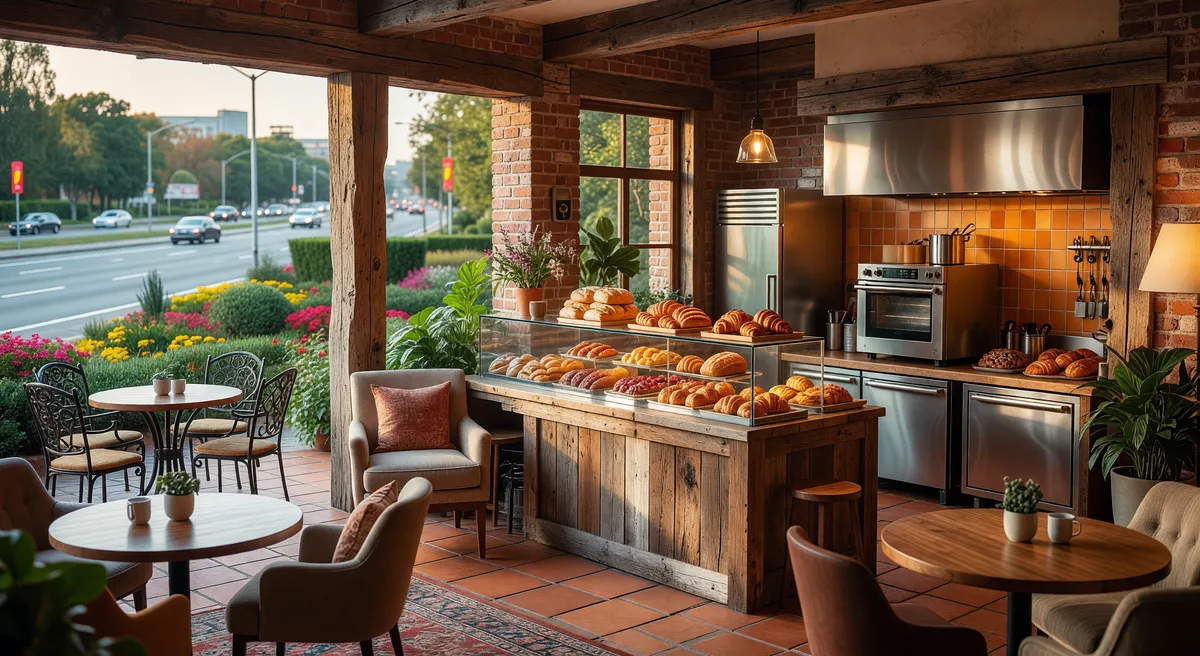 Thriving Bakery and Cafe with Property for Sale on Major Roadway
