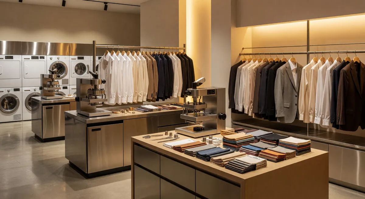 Established Dry Cleaning and Tailoring Business with Laundromat Services