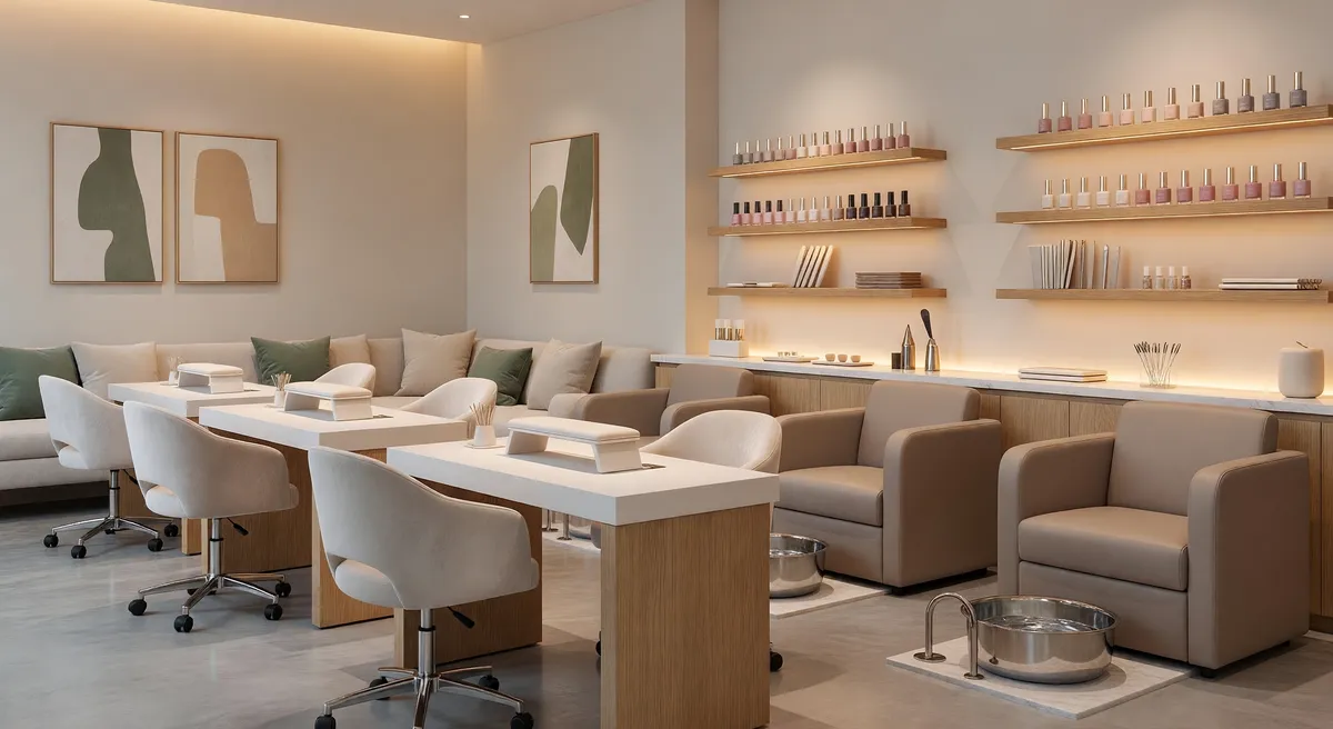 Modern Nail Salon with Strong Reputation in Northeast Dallas