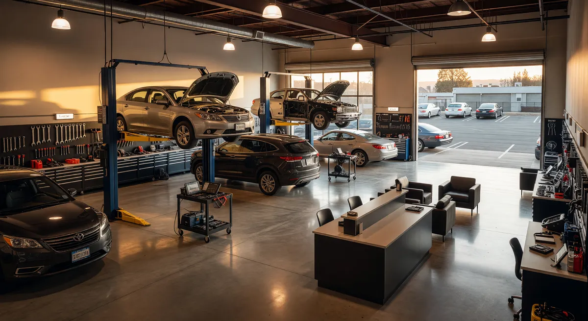 Automotive Repair Business with Live/Work Property in Sonoma County