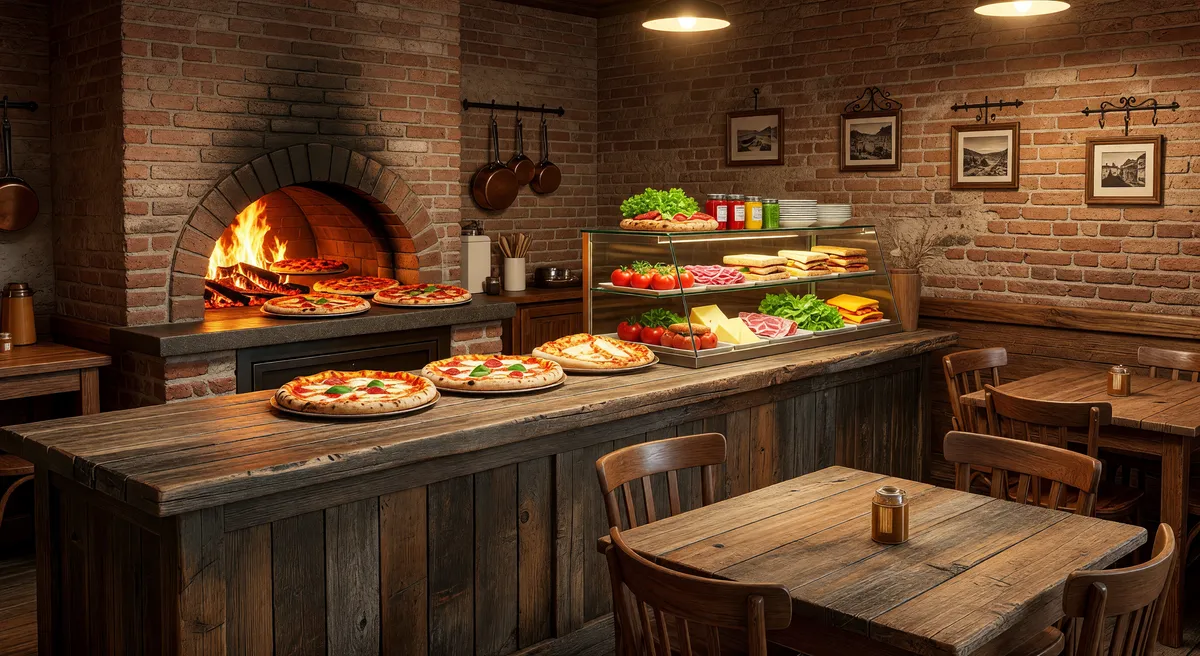 Dual-Location Pizza and Sandwich Business with Real Estate