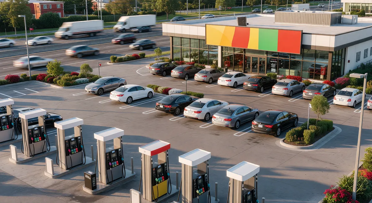 Profitable Gas Station with Convenience Store and Sandwich Franchise