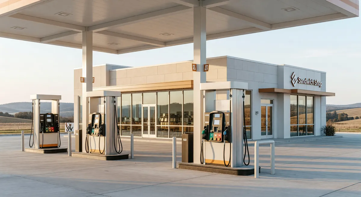 Profitable Gas Station with Franchise Shop in Adams County