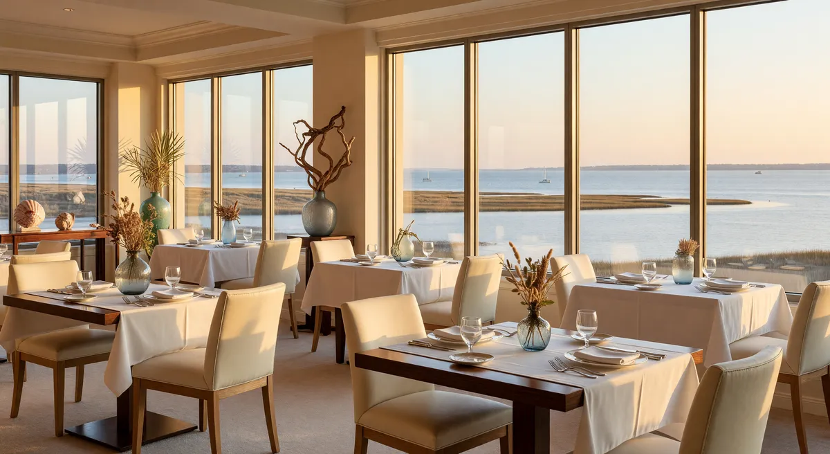 Waterfront Restaurant with Coastal Views