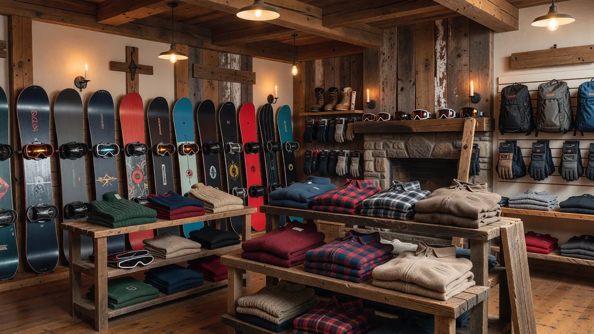 Snowboard Retailer. Authentic, Community Rooted, Tourist Driven.