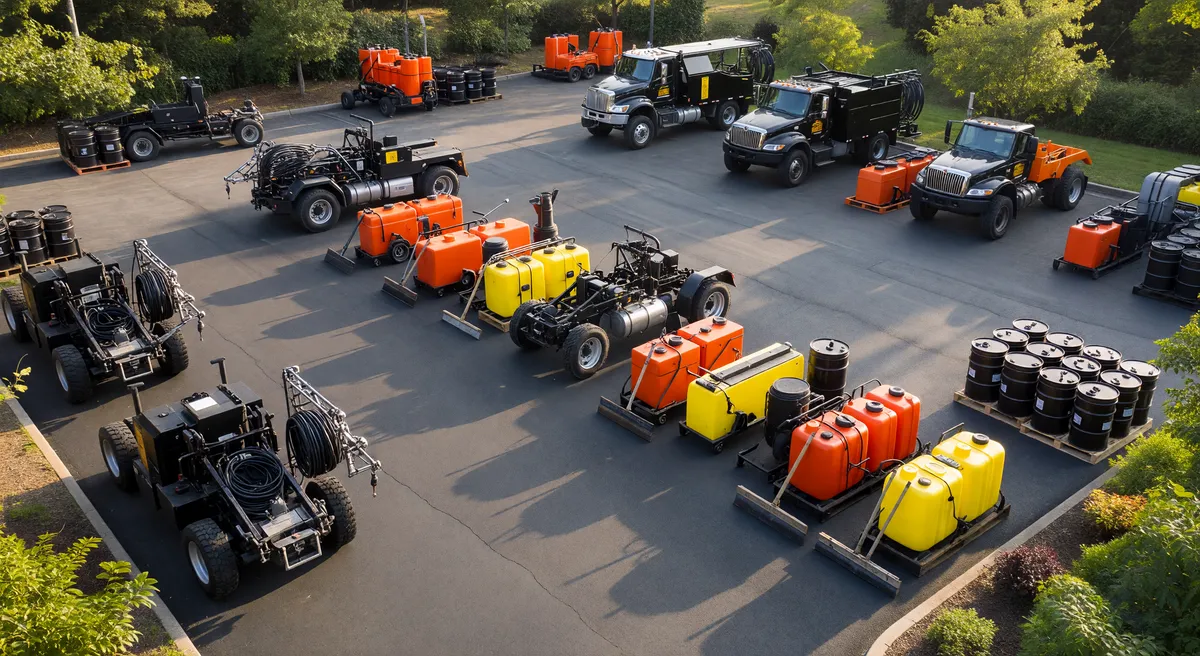 High-Demand Asphalt Sealcoating Business with Trucks and Equipment in Charlotte, NC