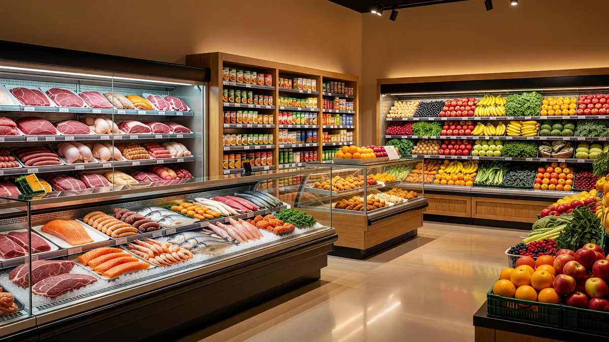 A Well Established Meat and Seafood Grocery Store