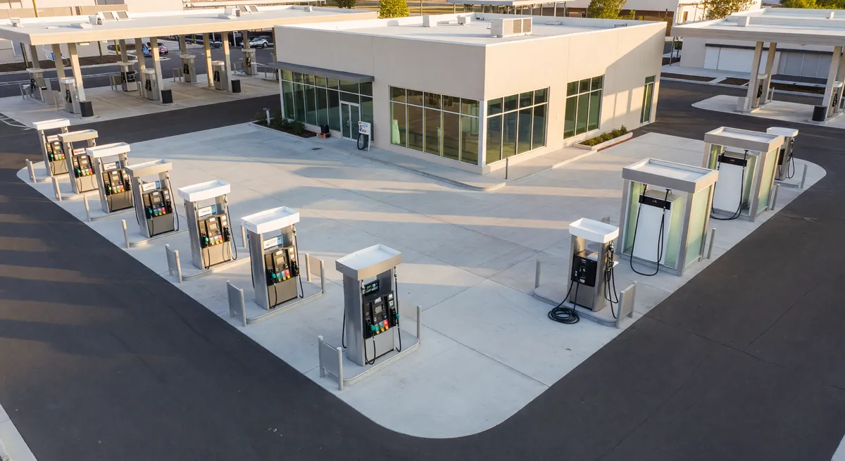 Profitable Gas Station with Market and Car Wash