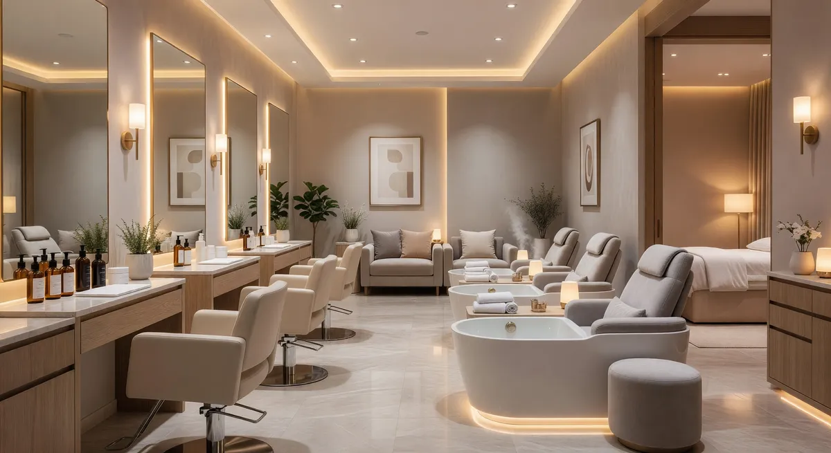 Motivated Seller Hair and Nail Salon with Manager