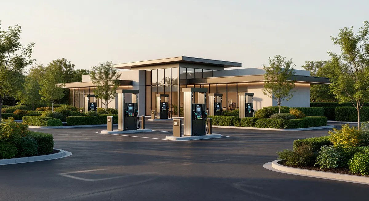 High-Volume Branded Gas Station with Real Estate for Sale