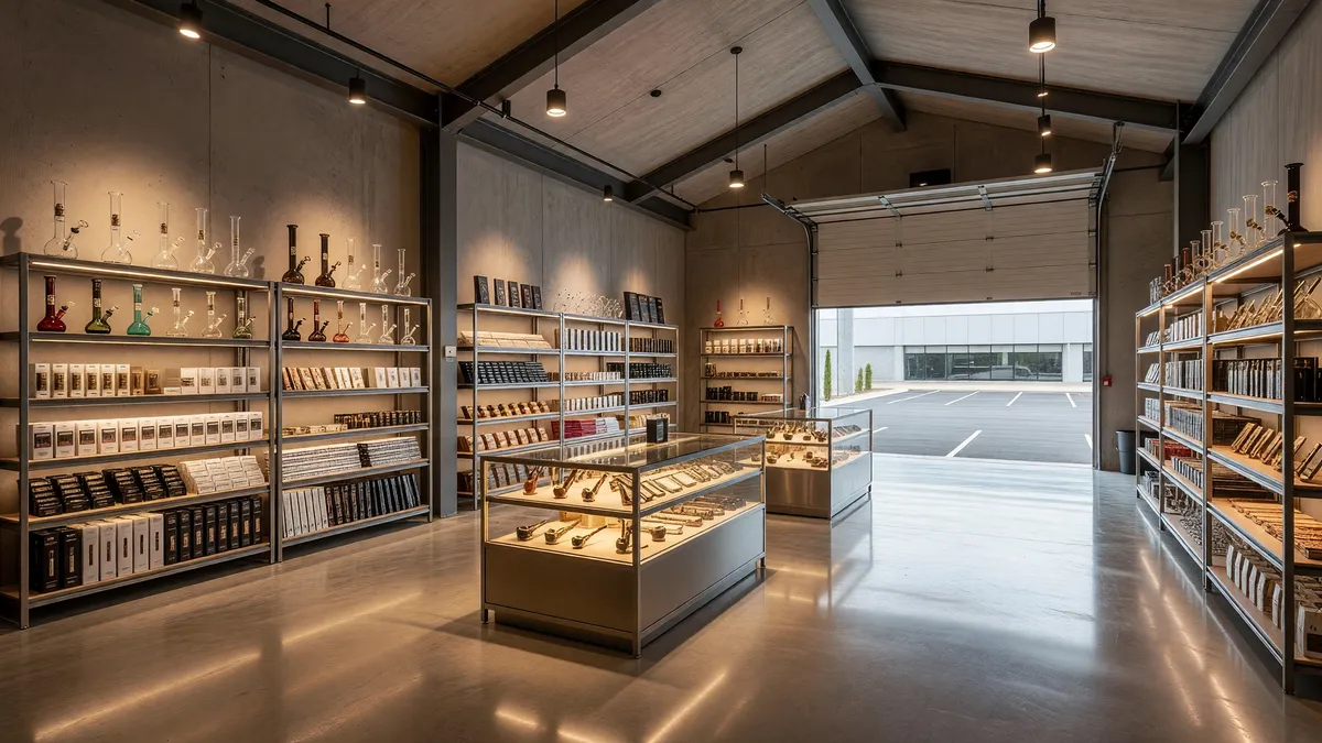 Thriving Smoke Shop Dispensary Wholesale Business with Property Included