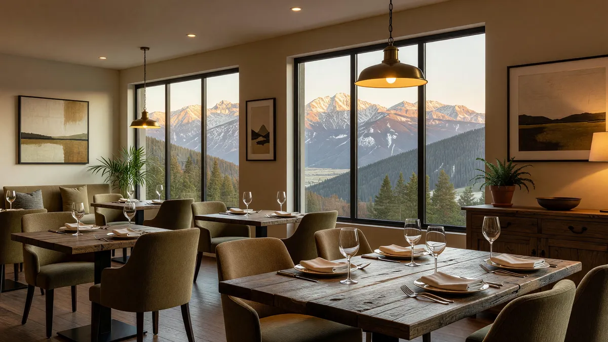 Thriving Restaurant with Scenic Views and Real Estate