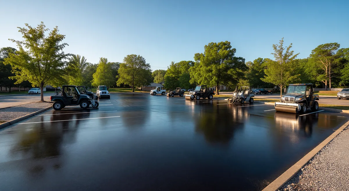Lucrative Driveway and Parking Lot Sealcoating Business in Charlotte