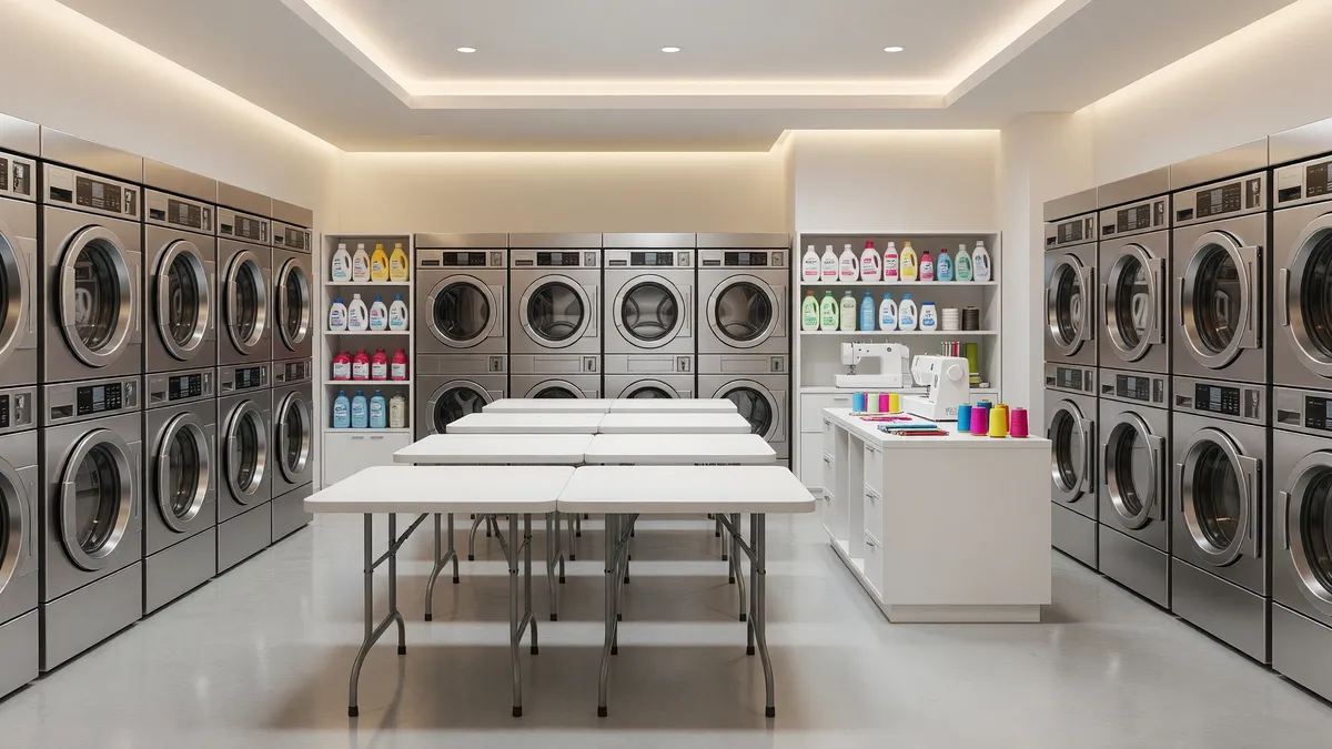 Established Coin Laundry and Dry Cleaning Service