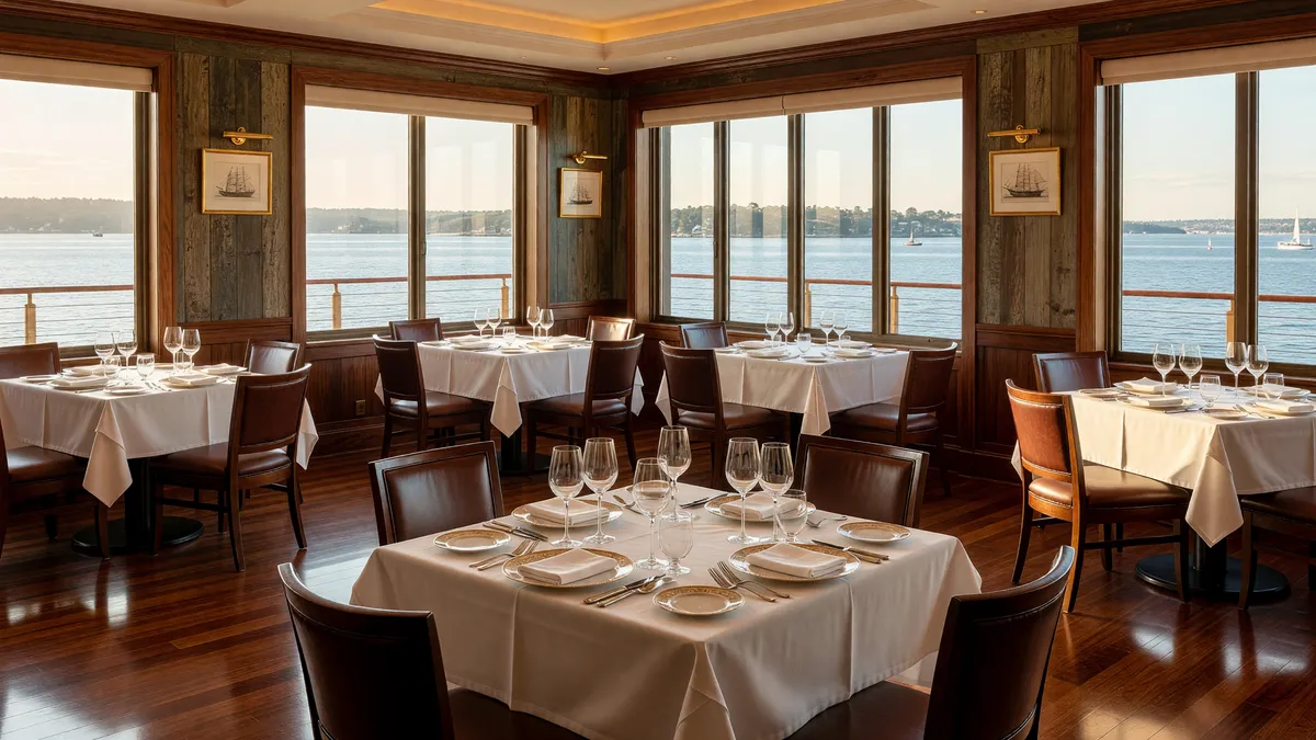 Waterfront Upscale American Restaurant OC CA