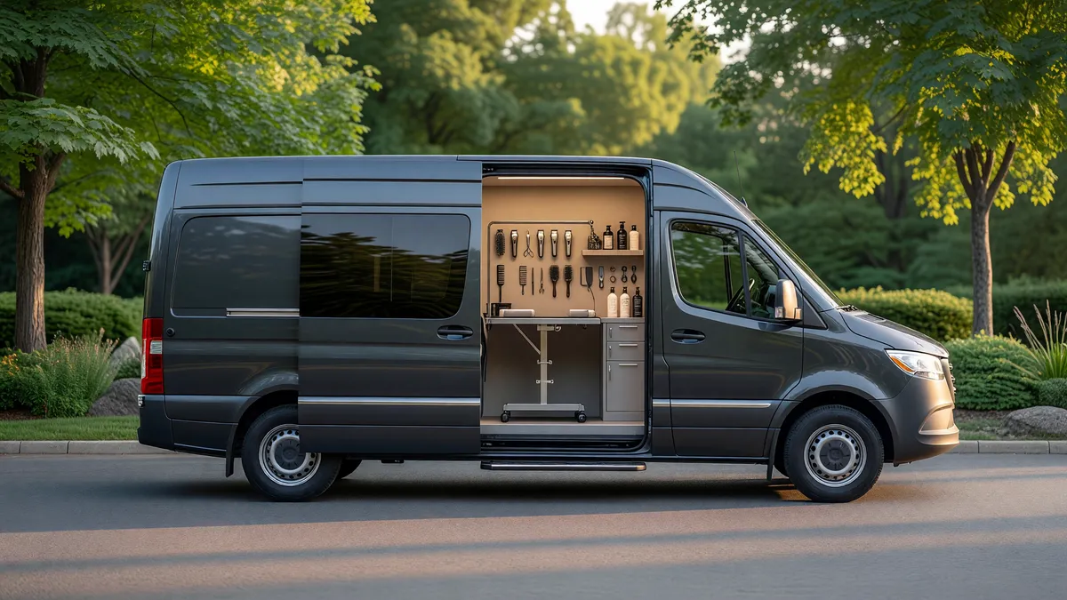 Profitable Mobile Pet Grooming Business with Fully Equipped Van and Experienced Team