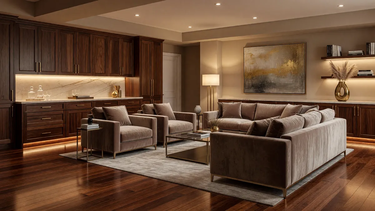 Luxury Basement Finishing Business in Detroit