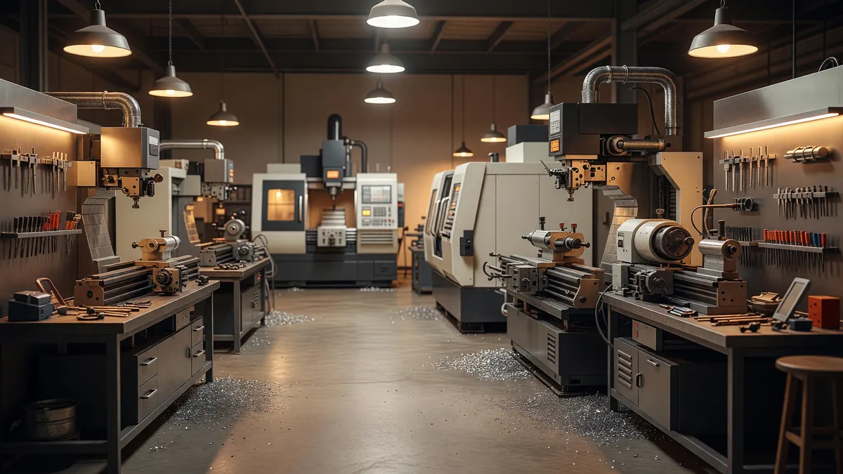 Established Custom Machine Shop with Growth Potential