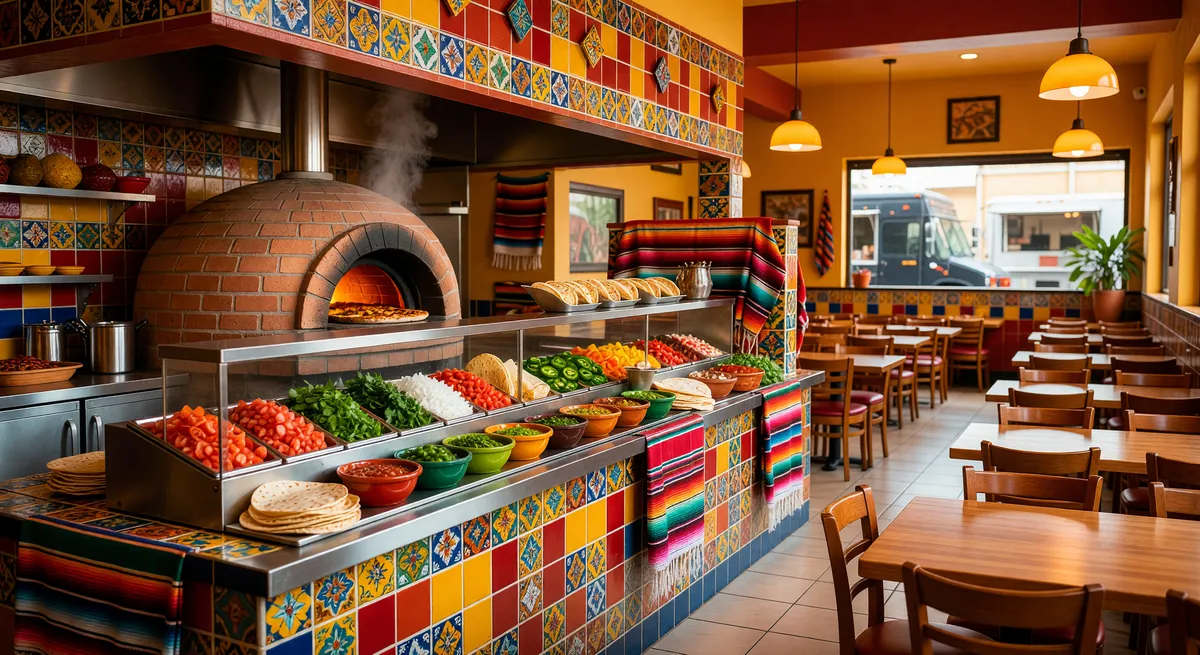 Mexican Fast Food Restaurant with Catering Services and Food Truck