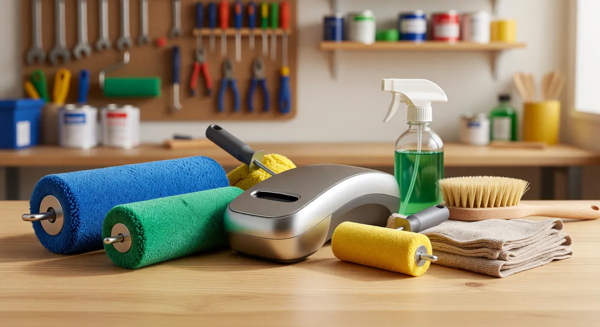 Innovative Paint Roller Cleaner Solution with Patented Design
