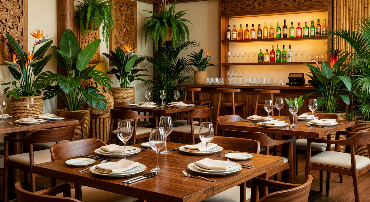 Turnkey Island Restaurant with Strong Brand Recognition