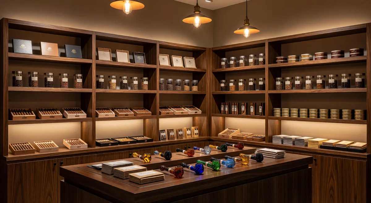 Turnkey Smoke Shop Business in Busy Retail Plaza for Sale at $65K
