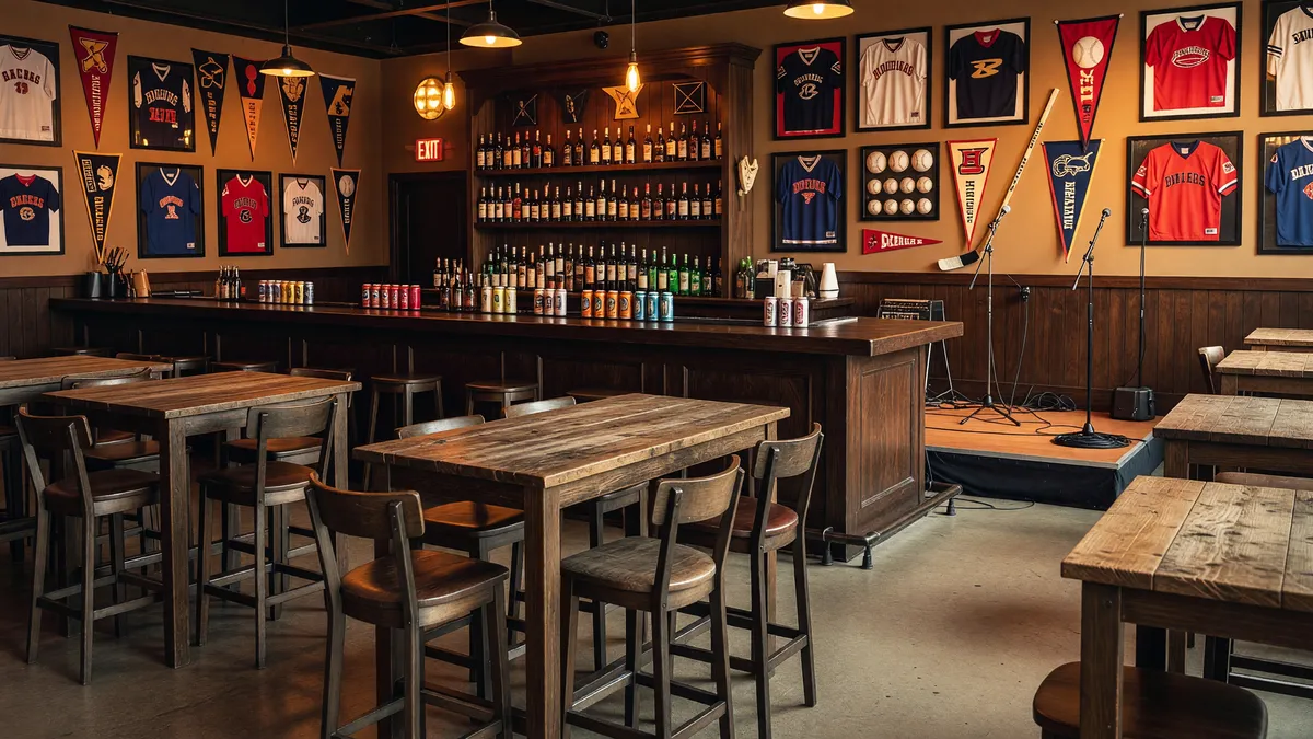 Turnkey Sports Bar & Restaurant with Live Entertainment