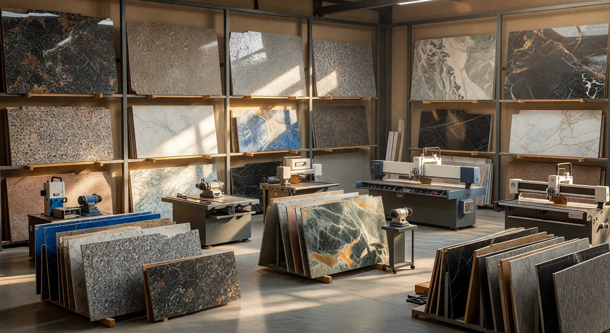 Long-Standing Stone Fabrication Business with Full-Service Model