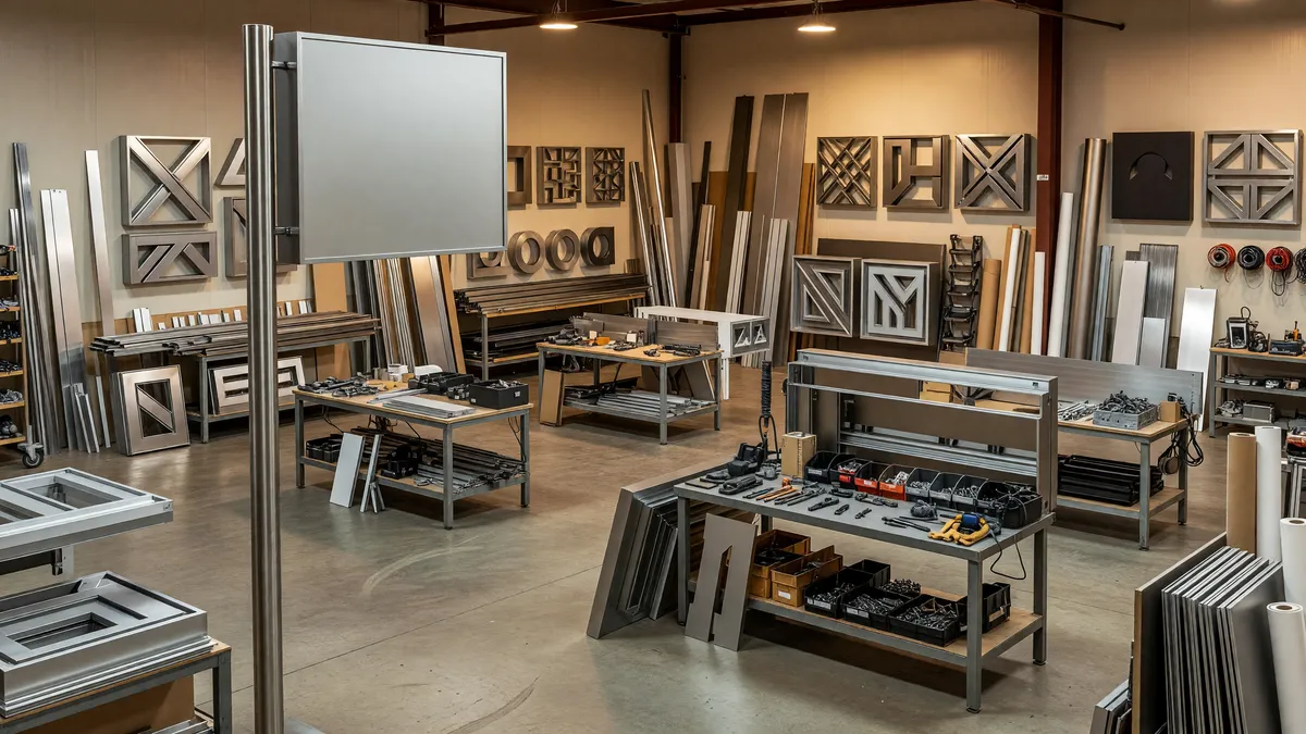 Premier Commercial Sign Company Specializing in Metal Signage