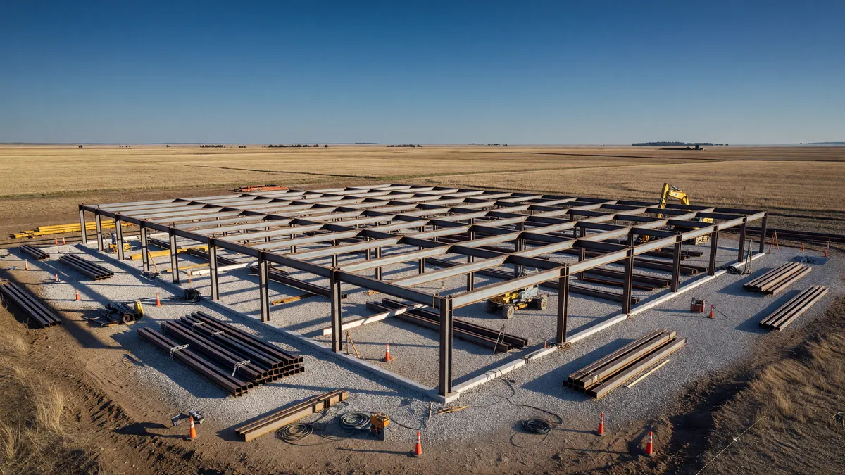 Premanufactured Steel Structure Installation Business in South Central Nebraska