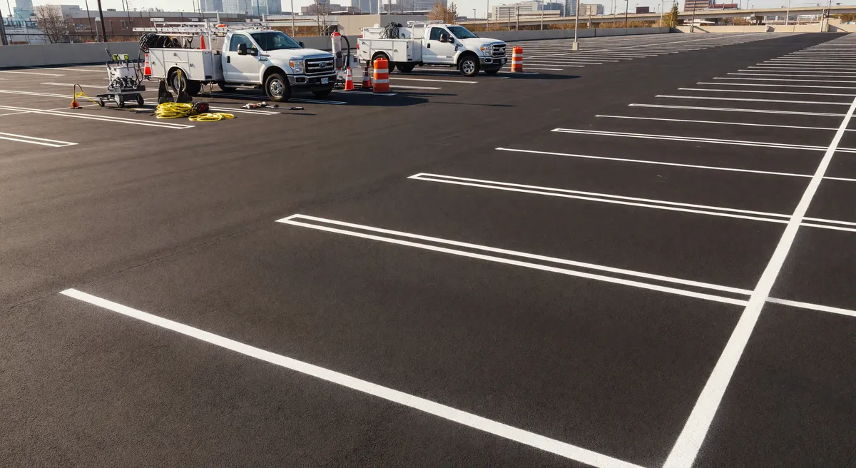 Profitable Parking Lot Maintenance Business with High-Demand Services in Dallas
