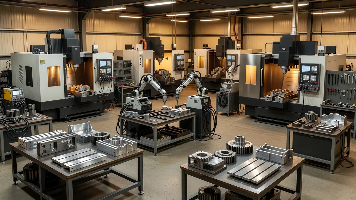 Versatile Custom CNC Manufacturing and Welding Operation